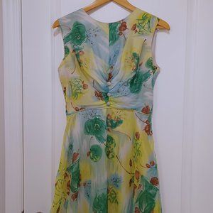 Vintage circa. 1960s dress - Floral Print